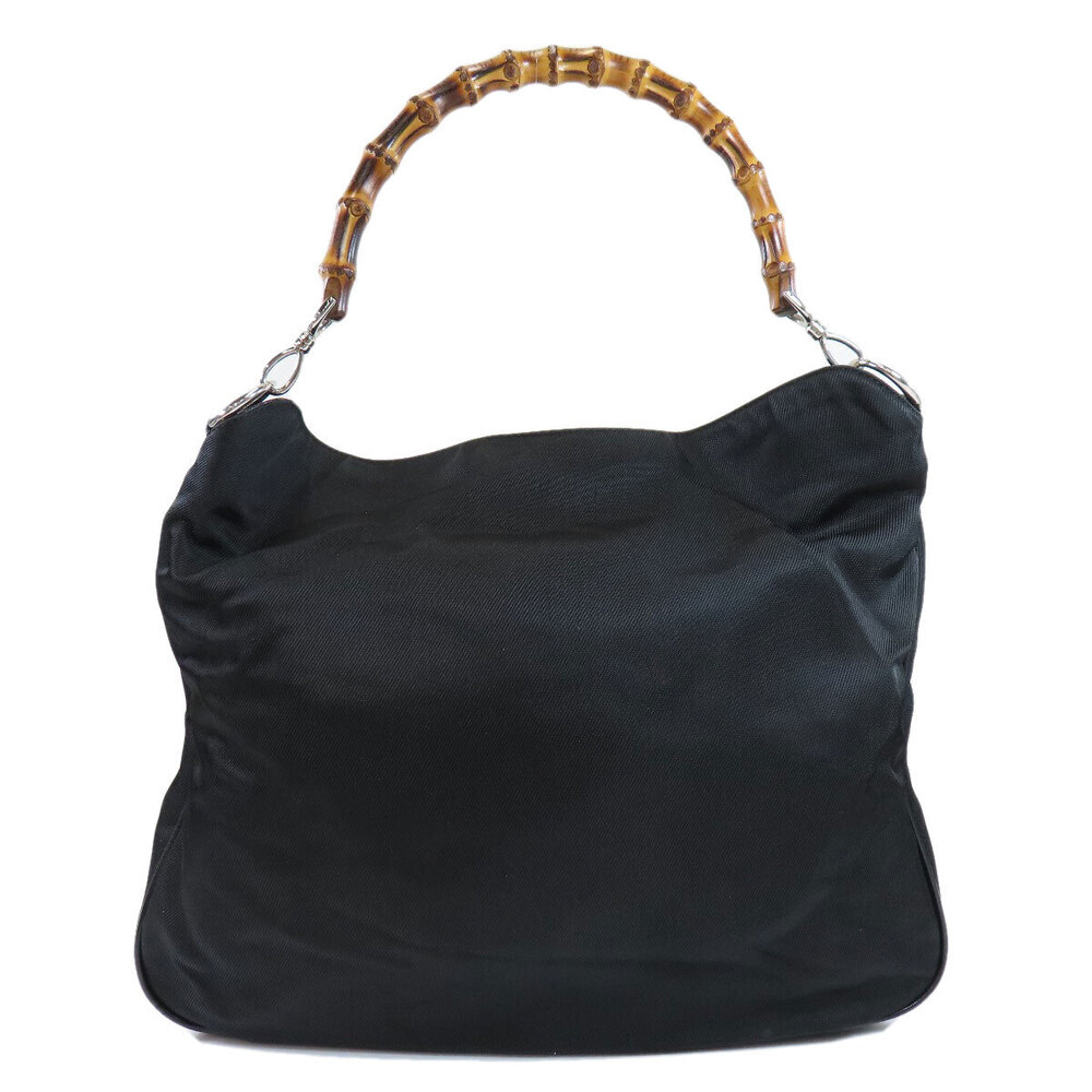 Gucci 2way Bag Tote Bamboo Black